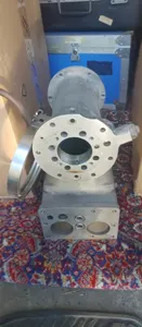 Turbine Jet Engine Boeing  T50-BO8 The Engine Base And Oil Holder Section